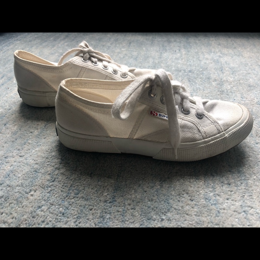 WHITE SUPERGA